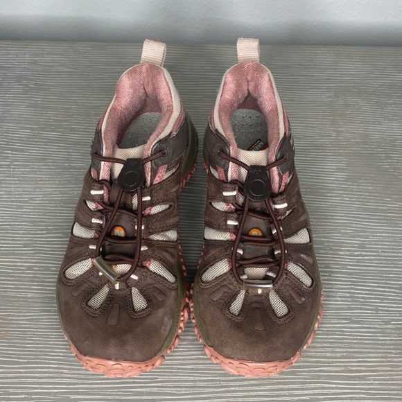 Merrell Chameleon II Stretch Cross-Training Shoes Chocolate/Pink Togel Size 1 - Picture 3 of 14